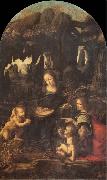 LEONARDO da Vinci The Virgin of the rocks china oil painting reproduction